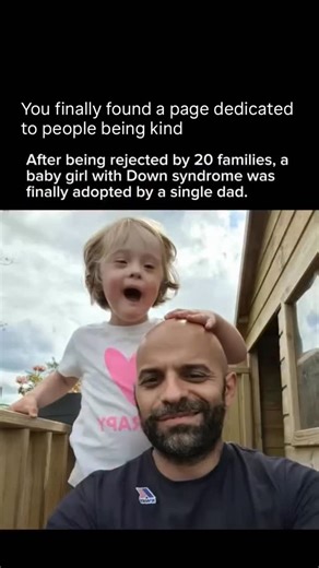 People be Kind on Instagram: "Luca Trapanese is a single dad from Italy who became widely known after adopting a baby girl named Alba, who has Down syndrome and had been rejected by more than 20 families. Alba’s biological mother gave her up shortly after birth, and many prospective adoptive parents declined because of her condition. Luca, who had spent years volunteering with people with disabilities, had always wanted to be a father, and when Italian adoption laws changed in 2017 to allow sing