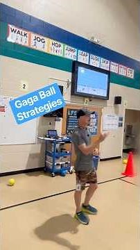 Gaga Ball Offensive and Defensive Strategies in PE Class
