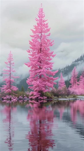 Cotton Candy Tree: Unique Pink Conifer in Cascades