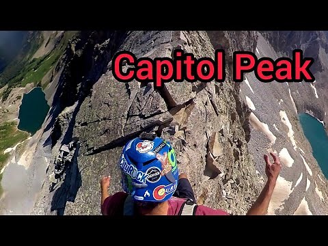 CAPITOL PEAK 14,138 FT - COLORADO'S HARDEST 14ER