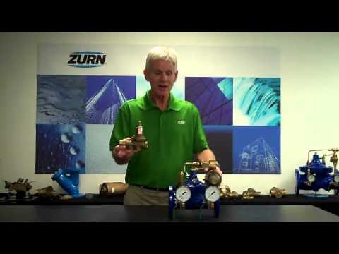 Zurn Wilkins ZW209 Pilot-Operated Water Pressure Reducing Valve with A Low-Flow Bypass