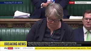To help free up beds in hospitals and to improve ambulance response times, Health Secretary Therese Coffey has announced a £500m adult social care discharge fund for this winter. Latest: https://trib.al/6ZEJEaO 📺 Sky 501, Virgin 602, Freeview 233 and YouTube | Sky News