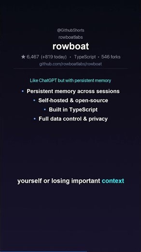 Open-source AI coworker, with memory