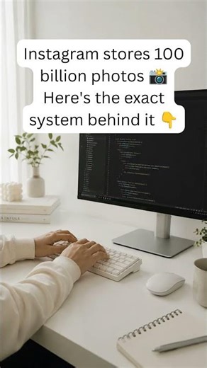 Instagram stores 100 billion photos 📸 Here's the exact system behind it 👇