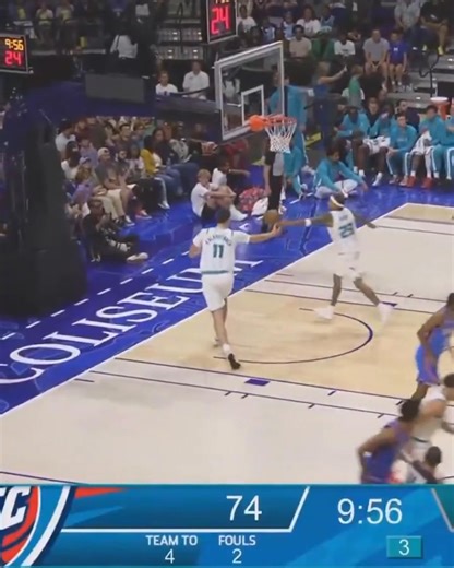 12K views · 136 reactions | Ousmane Dieng vs Charlotte #presaison ⚡️17 PTS - 7/14 - 3/6 3-PTS - 8 REB - 6 AST - 33 MIN | Basket Infos | Facebook