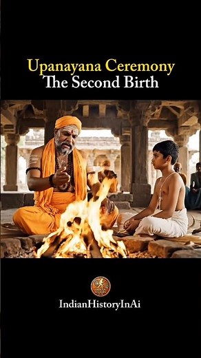Upanayana Ceremony #historyshorts #indianculture #ancienthistory #indiancivilization #indianhistory
