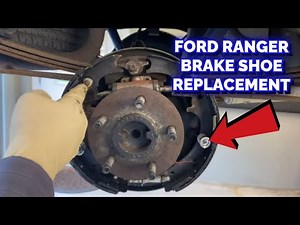 1998-2012 Ford Ranger Rear Brake Shoe Replacement