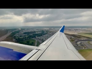 United Express - Embraer 175 Onboard Takeoff - Nashville International Airport BNA