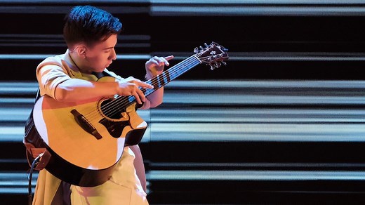 517K views · 734 reactions | Marcin Patrzalek was born to play the guitar! Watch his epic LIVE show performance. #AGT | AGT Auditions | Facebook