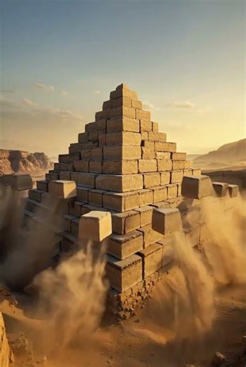 Ancient Egyptian Pyramid Built From Scratch Magical 30 Second Timelapse
