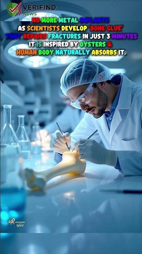 Your Bones Can Now Heal in 3 Minutes with This New 'Oyster-Inspired' Glue! #inventions #information