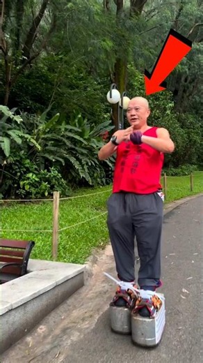This Man Walks in 111KG Shoes! 😳👣