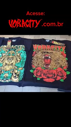 Hei, você conhece a Voracity? Nós somos a marca de streetwear mais VORAZ do mercado!