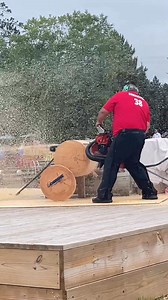 The 2025 Hot Saw is brought to you by Enbridge. | Lumberjack World Championships