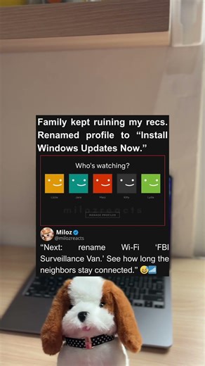 Netflix Profile = Install Windows Updates Now 🖥️ #Shorts