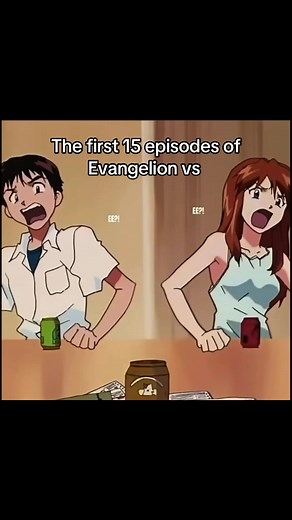 Evangelion: First 15 Episodes vs. Last 4 & End of Evangelion