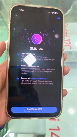 Resolving Telegram SMS Fee Error