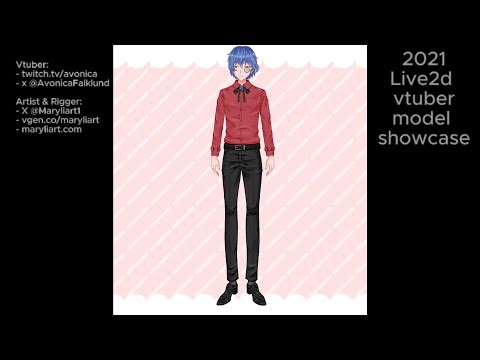 2021 【Live2D Vtuber Model Showcase】 - Avonica