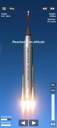 🔥 Rocket Explosion in Spaceflight Simulator | Crazy Fail 😂