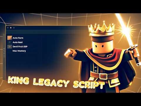 KING LEGACY SCRIPT - UPDATE 10 | NO KEY | (AUTO FARM, AUTO FISHING, SEA KING, AUTO DUNGEON)