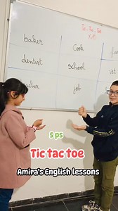 171K views · 1.4K reactions | 5 ps : Tic tac toe game  | Amira’s English Lessons | Facebook