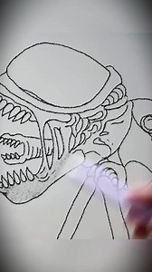 From Sketch to Sculpt: Creating a Terrifying Alien-Wasp Hybrid Monster#AlienArt #ClaySculpture #MonsterDesign | Pedro xavier