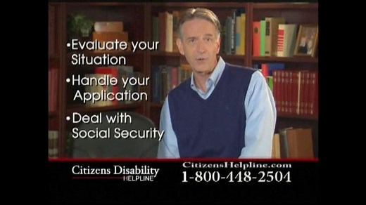 Citizens Disability Helpline TV Commercial For Disability