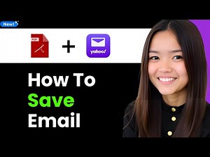 How to Save Email as PDF in Yahoo Mail 2026 (Step By Step)