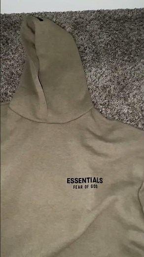 Essentials Fear Of God hoodie heather grey #dhgateunboxing #dhgatereview
