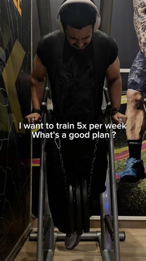 Train 5 Days? Here’s The Perfect Split