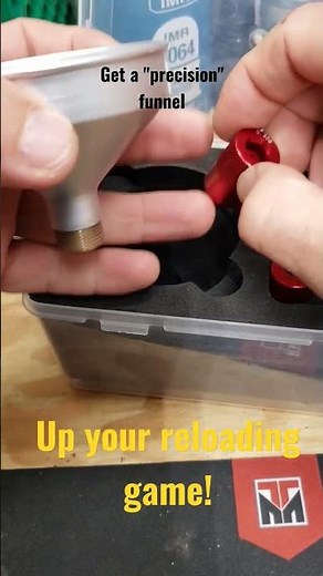 Hornady Premium Powder Funnel Kit: Reloading made better, easier and smoother