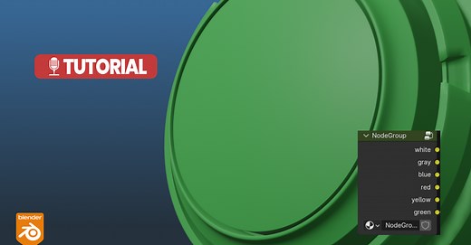 How to color node group in Blender 4.0 [& use it in other projects]