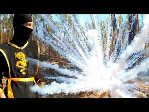Modern ninja smoke bomb (experimental), and powder for smoke tricks (TMDD)