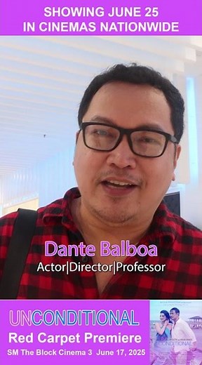 Director & Professor Dante Balboa Reflects on Unconditional