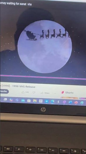 Barney Waiting for Santa Ho Ho Ho Merry Christmas (1998)