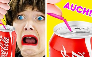 [5-Minute Crafts][生活机智/沙雕小技巧合辑][191122B]本辑主题：所有女孩都会遇到的日常小尴尬、在家制作有趣的DIY工艺品