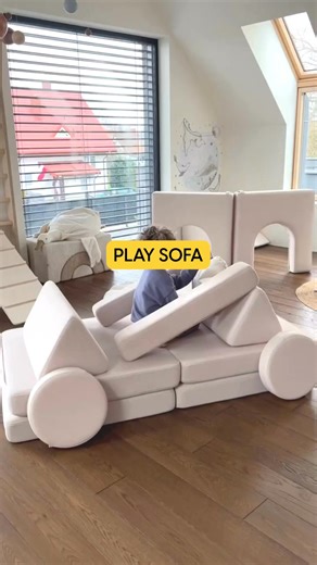 What if your sofa could do more than just sit there? Meet Shappy — the Play Sofa that transforms your home into a world of imagination. A rocket ship, a reading nook, a cozy nap spot — all in one. Parents love the calm. Kids love the freedom. And you’ll love how it actually looks beautiful in your living room. 💎 100% made in Europe 🧼 Washable, OEKO-TEX® fabrics 🧠 Designed for endless creativity 🎉 Save up to 10% — limited-time sale! Once they start playing with Shappy, you’ll wonder how you e
