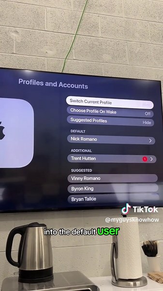 This one Apple TV setting saves so much time All your Apple TVs stay in sync with One Home Screen! Same users have the same look regardless of the tv #apple #appletv #viral @apple