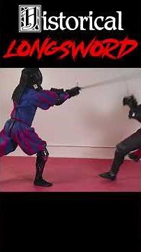 Longsword sparring highlights! #sword #martialarts #hema