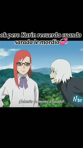 Karin Uzumaki: Moments with Sarada Uchiha and Sasuke