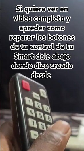 Learn how to repair the buttons on your Smart remote control.