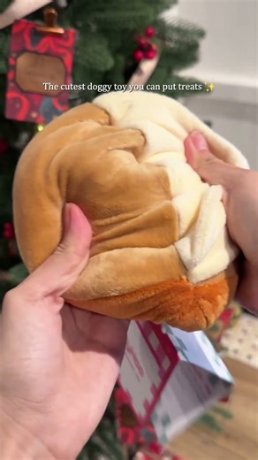 The Viral Croissant Toy is Ready for the Holidays! 🎄🥐 Dog Gift Idea!