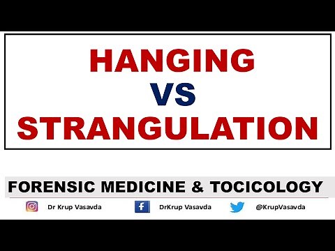 09 Differences You Need to Know Between Hanging and Strangulation