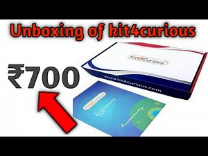 Unboxing of Kit4curious 100 projects