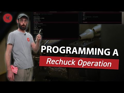 How To Program A Rechuck Operation For A Swiss Lathe