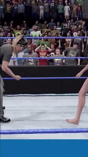 Stephanie McMahon hits pedigree in bra + panties!