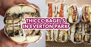 Bag Me Up Bagel House: Stuffed bagels with unagi, wagyu beef, truffle chicken in Everton Park
