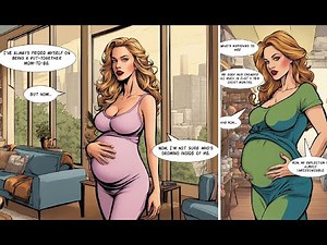 my wife make me a pregnant woman part 1|tg comic story |gender swap |new tg anime |tgtf | M2F