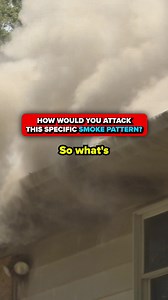 61K views · 279 reactions | POV: You pull up to this house and see this specific smoke pattern. How are you attacking this fire? The smoke is pressurized. As you can tell from the light color, low density, and low pressure, the fire is still in the growth stage. Time to attack before the fire develops further! #groundmonitor #blitzfire #firefighting #handlinenozzle | Task Force Tips | Facebook