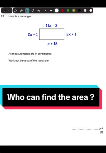 Calculating the Area of a Rectangle